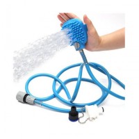 Pet Bathing Massage Tool Brush Scrubber Shower Sprayer For Dog Cat