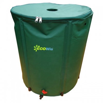 225L Hydroponic Flexible Tank Collapsible Water Barrel Tarpaulin Water tank