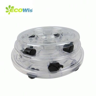 Flower Plant Pot Mover Stands Transparent Plant Pot Mover Stand