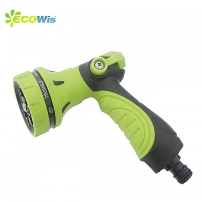 Thumb Control Hose Spray Nozzle 8 Pattern