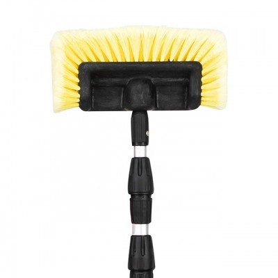 Engineering Scrub Brush for Washing Cars, Trucks, Rvs, Homes, Brush with Dismountable Hand, Car Wash Brush Head with Soft