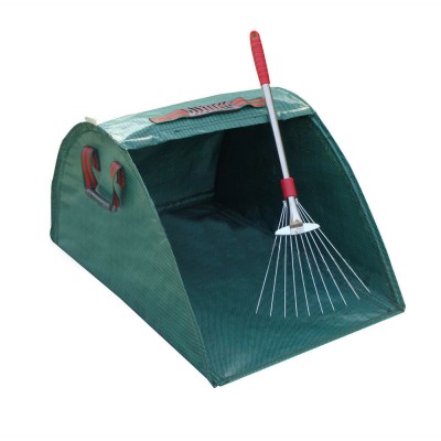 High Quality Garden Tool Set Rake-in Leaf Trash Collection Bag with Telescopic Metal Rake